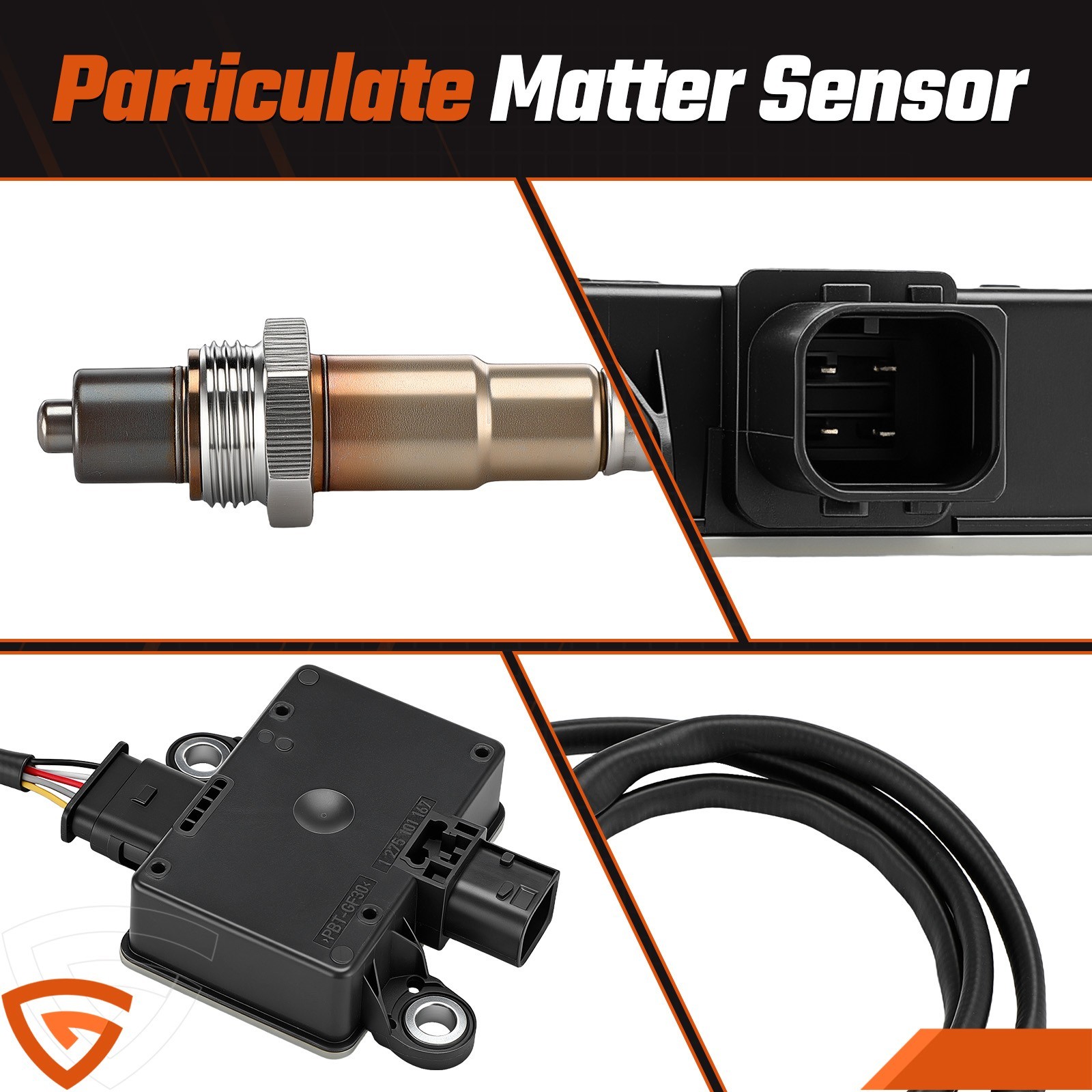 Diesel Particulate Sensor Direct Replacement Sensor for Fits Cummins ISB