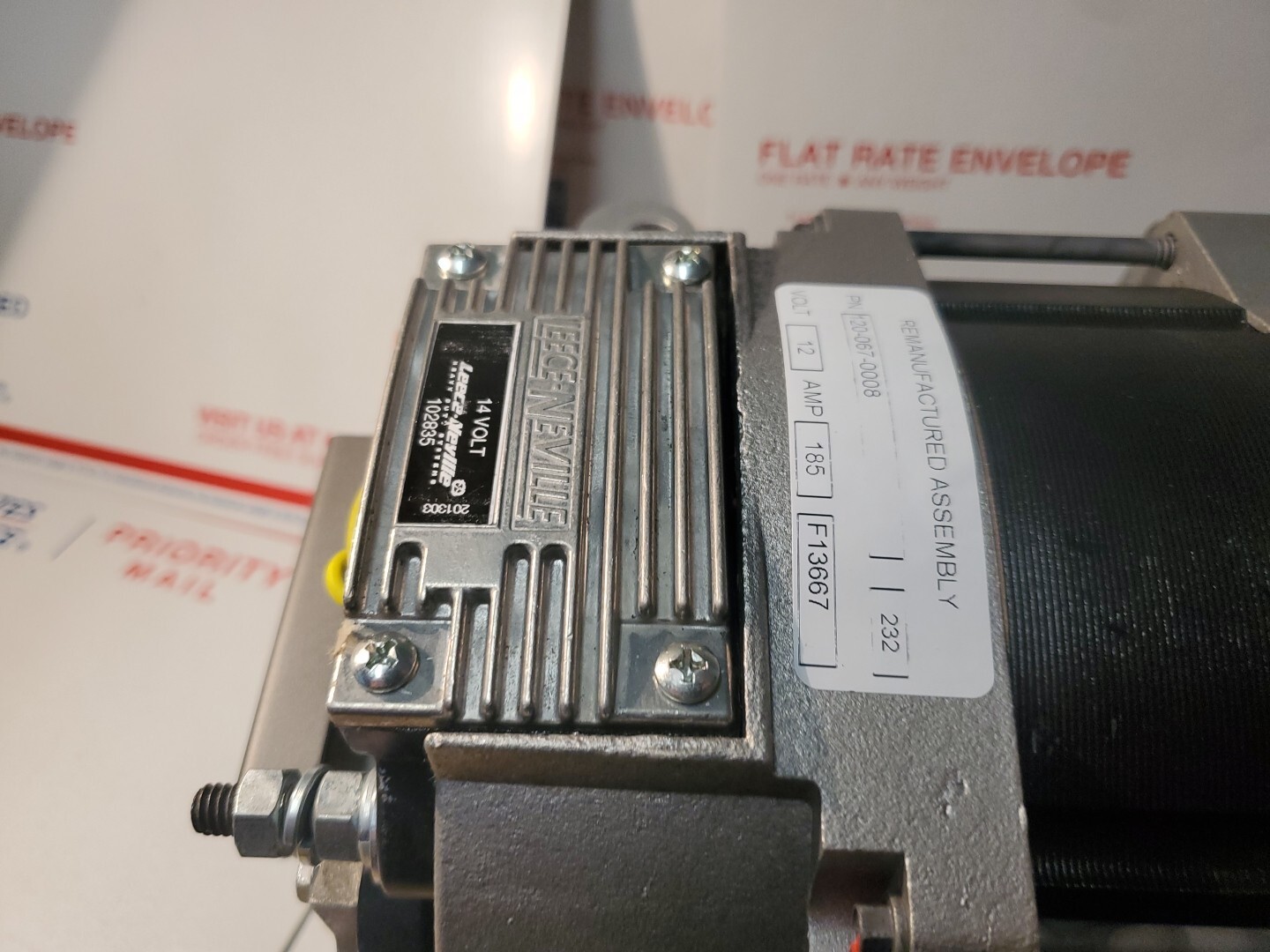 D&W 120-067-0008 D&W Remanufactured Leece Neville Prestolite Alternator 4900 ,T1