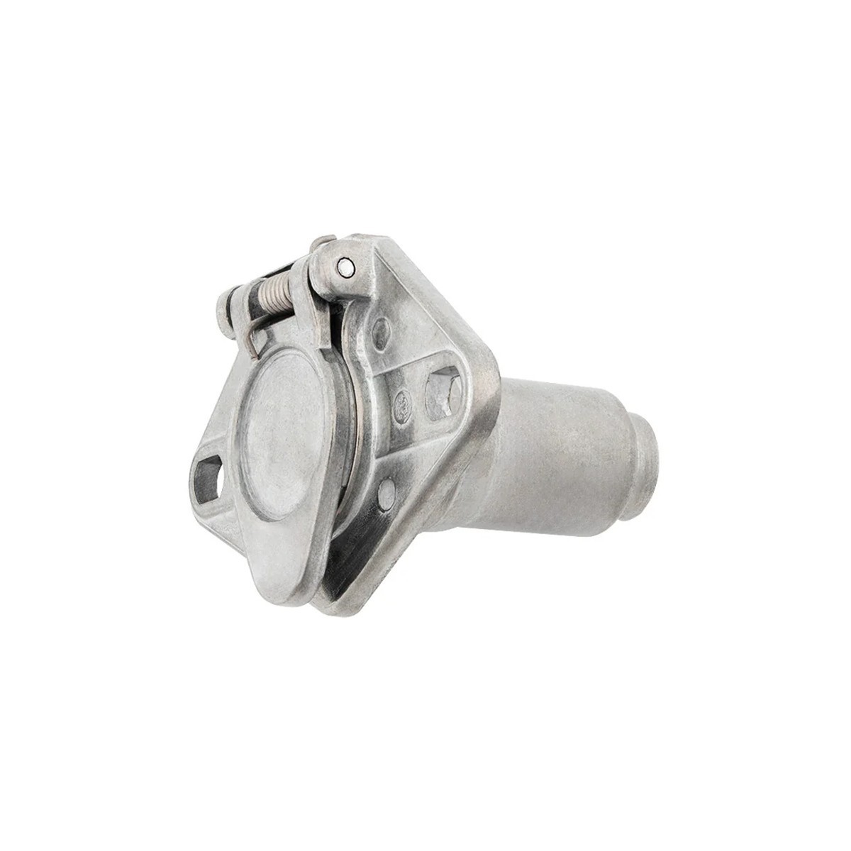 United Pacific 90505 Round 6-Way Male Connector – Split Pin – 1 Unit