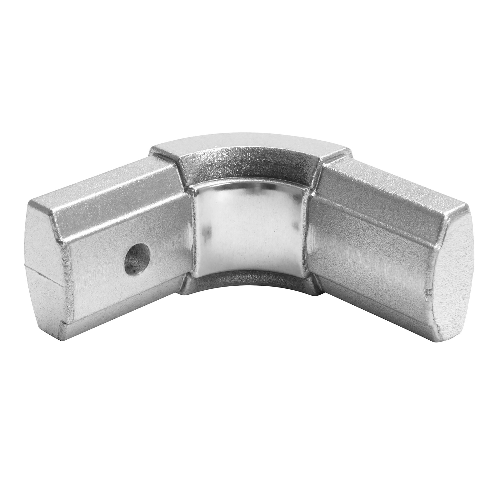 90 Degree Aluminium Dump Truck Tarp Arm Corner with Pre-Drilled Holes 2 Pack