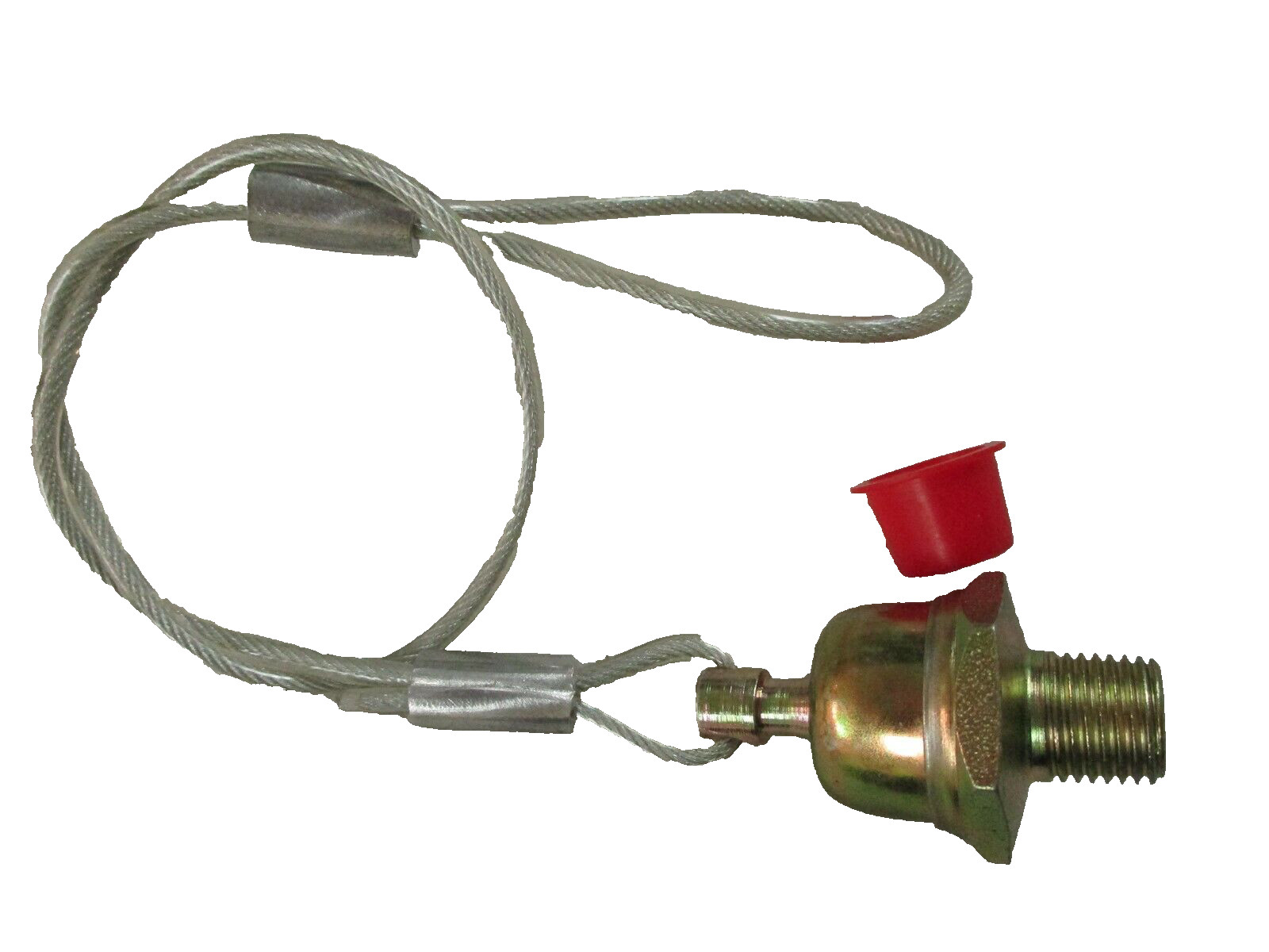 1PB-2101.5 AIR TANK DRAIN PULL VALVE AIR BRAKE 18″ CABLE 1/4″ NPT ZG2101.5