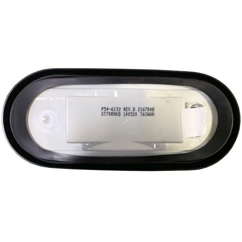 Optronics 6″ Oval Incan Stop, Turn, Tail Red | P54-6132