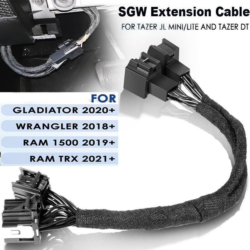 SGW Extension Cable for Tazer JL Mini/Lite and Tazer DT for Jeep 2021-2022