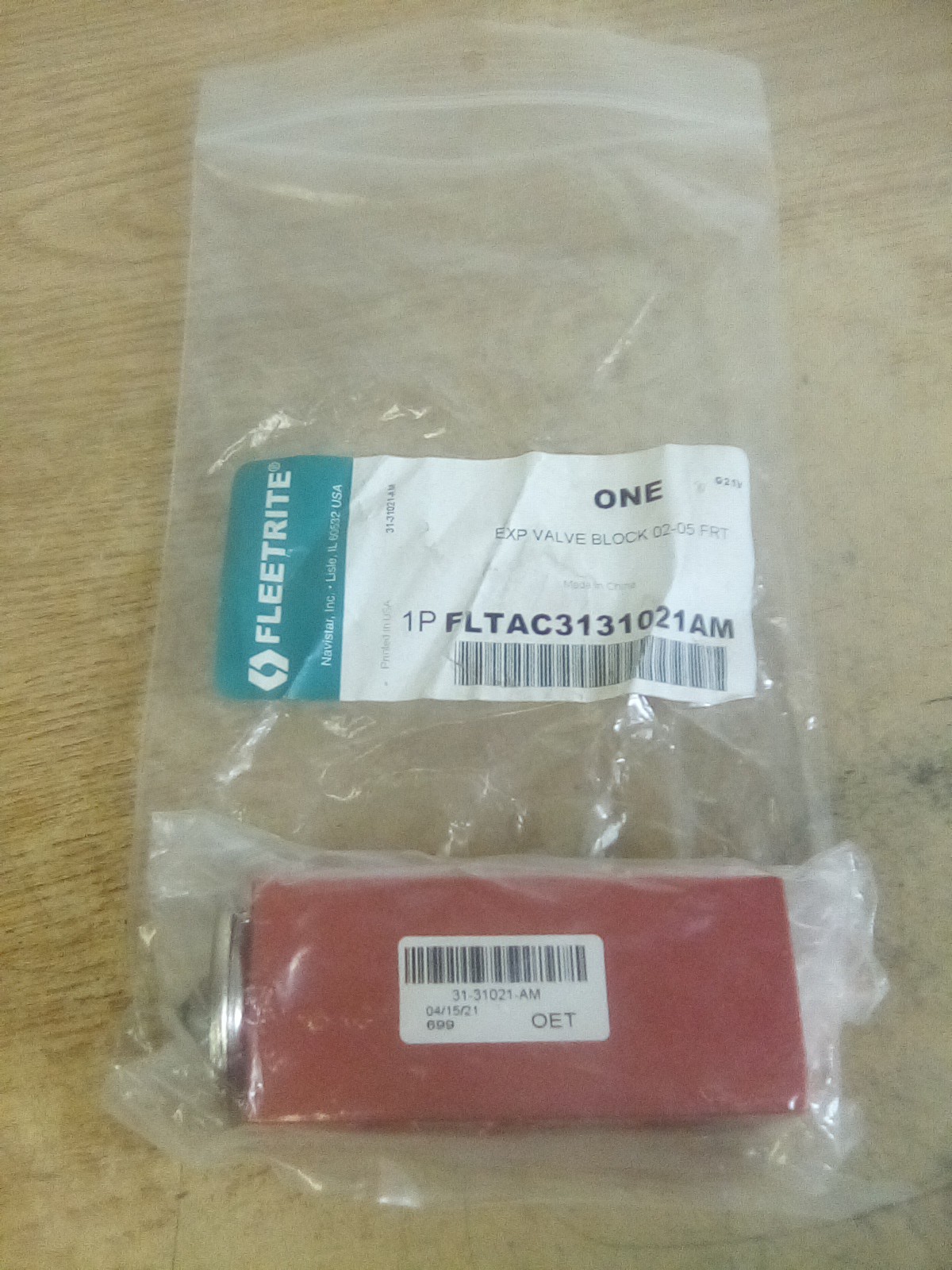 Fleetrite FLTAC3131021AM Expansion Valve