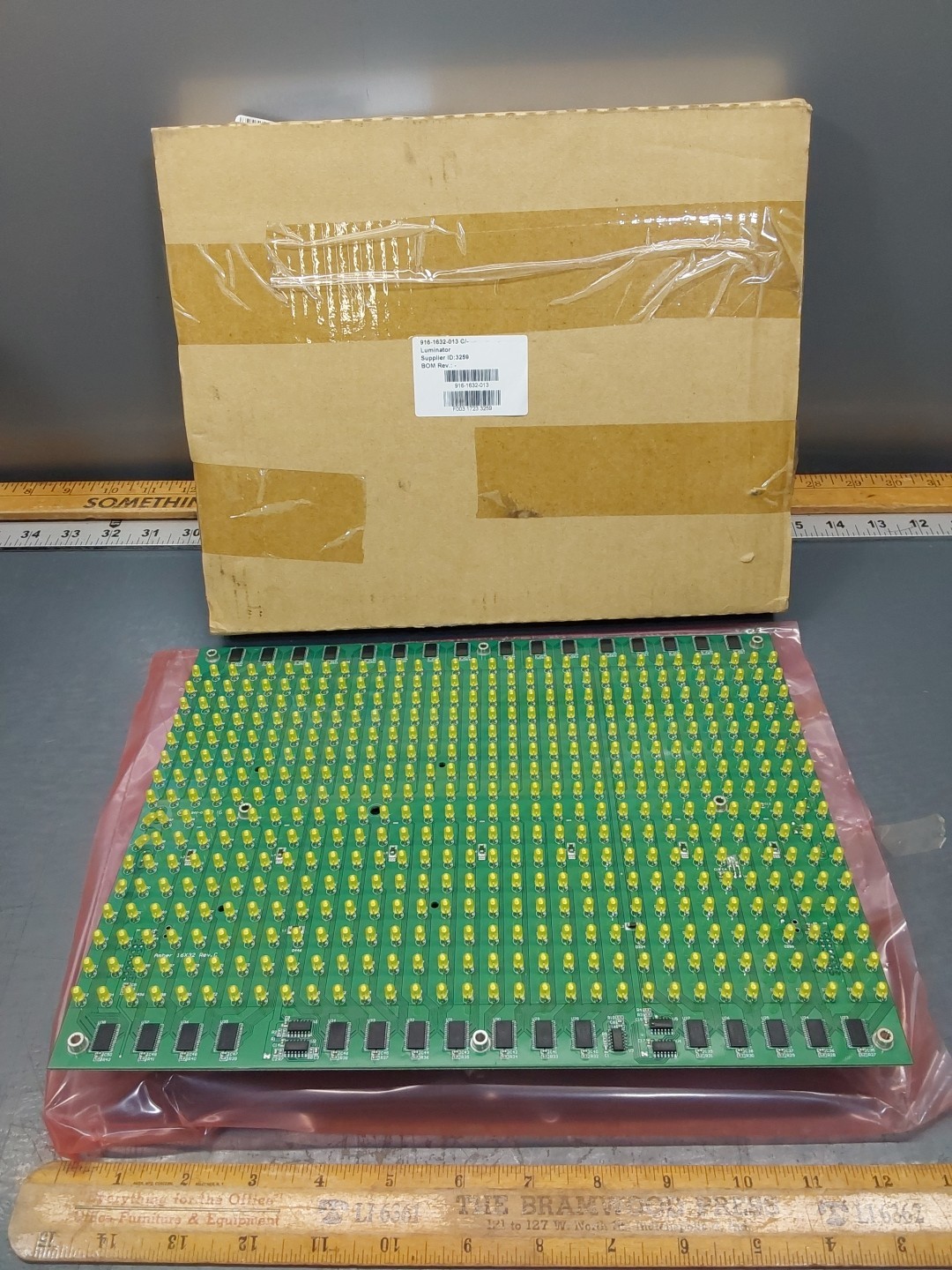 NOS Luminator 916-1632-013 LED Sign Board 16 x 40-10 mm Display