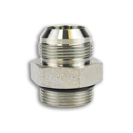 Tompkins 6400-20-20 Hydraulic Coupling / Adapter Straight, Male Jic To Male O Ri