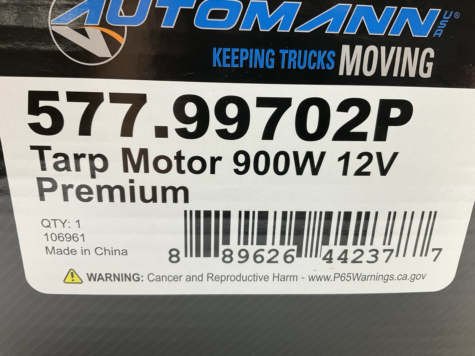 Automann 577.99702P Other Tarp Motor 900W 12V Premium Replaces 5543895
