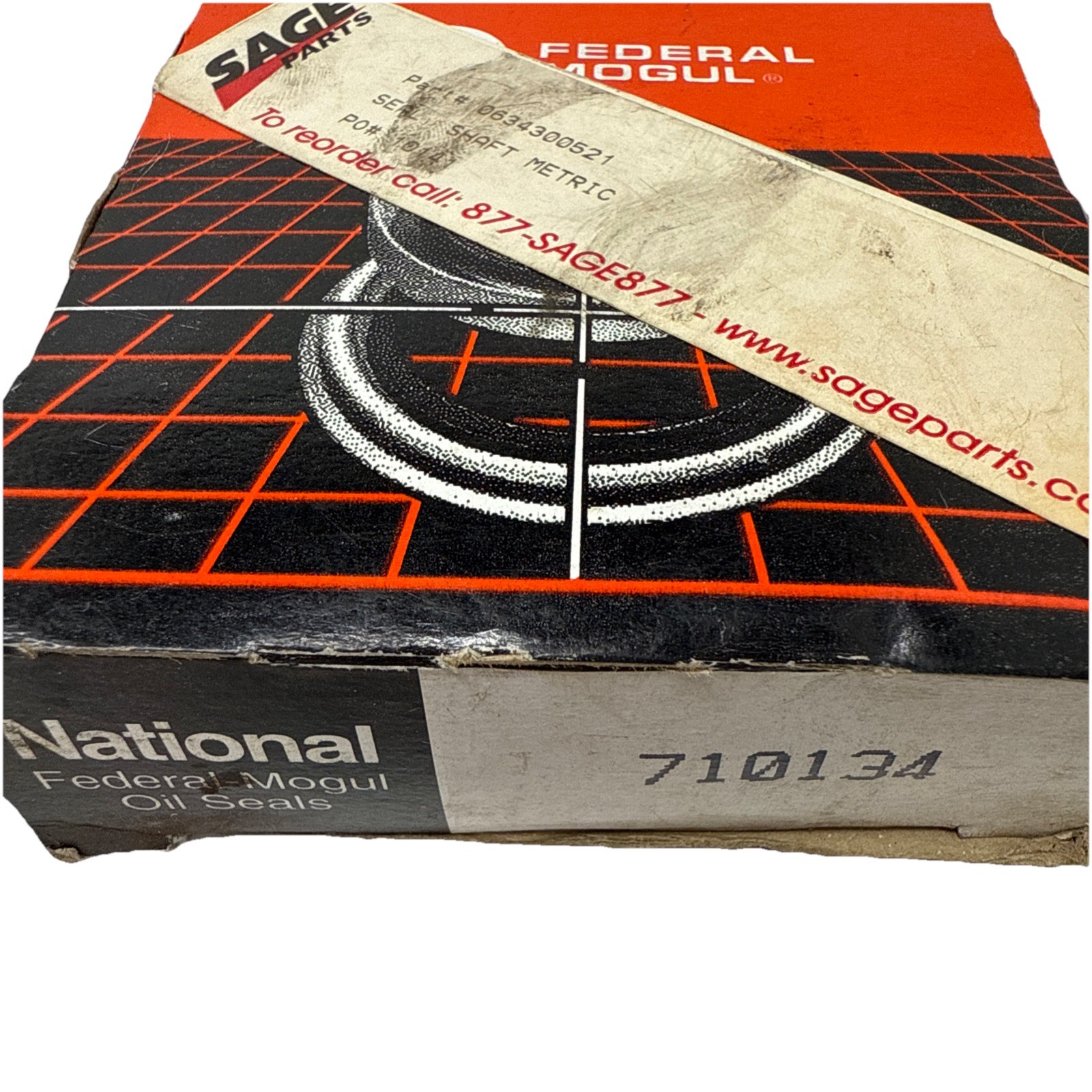 National Federal Mogul 710134 Main Output Shaft Seal