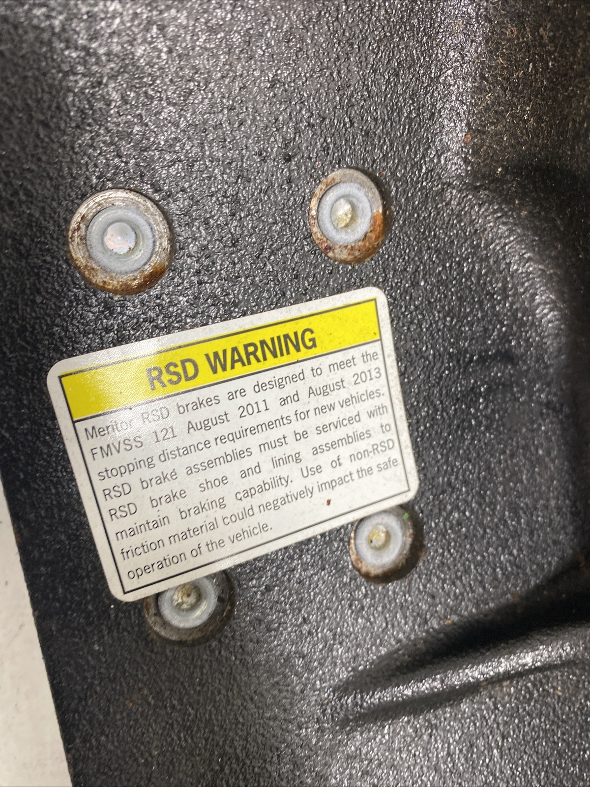 Meritor Truck Single ￼Shoe Brk20785857 Sma23014728cp