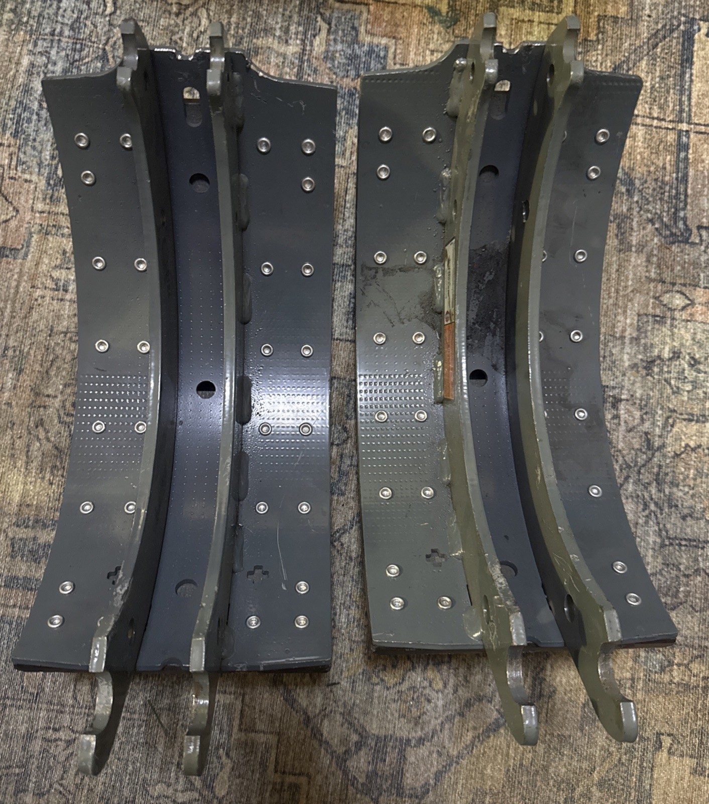 (QTY 2) Meritor 4707QP Brake Shoes SMA2124707QP BRK6R867171 16.5×7 Heavy Duty