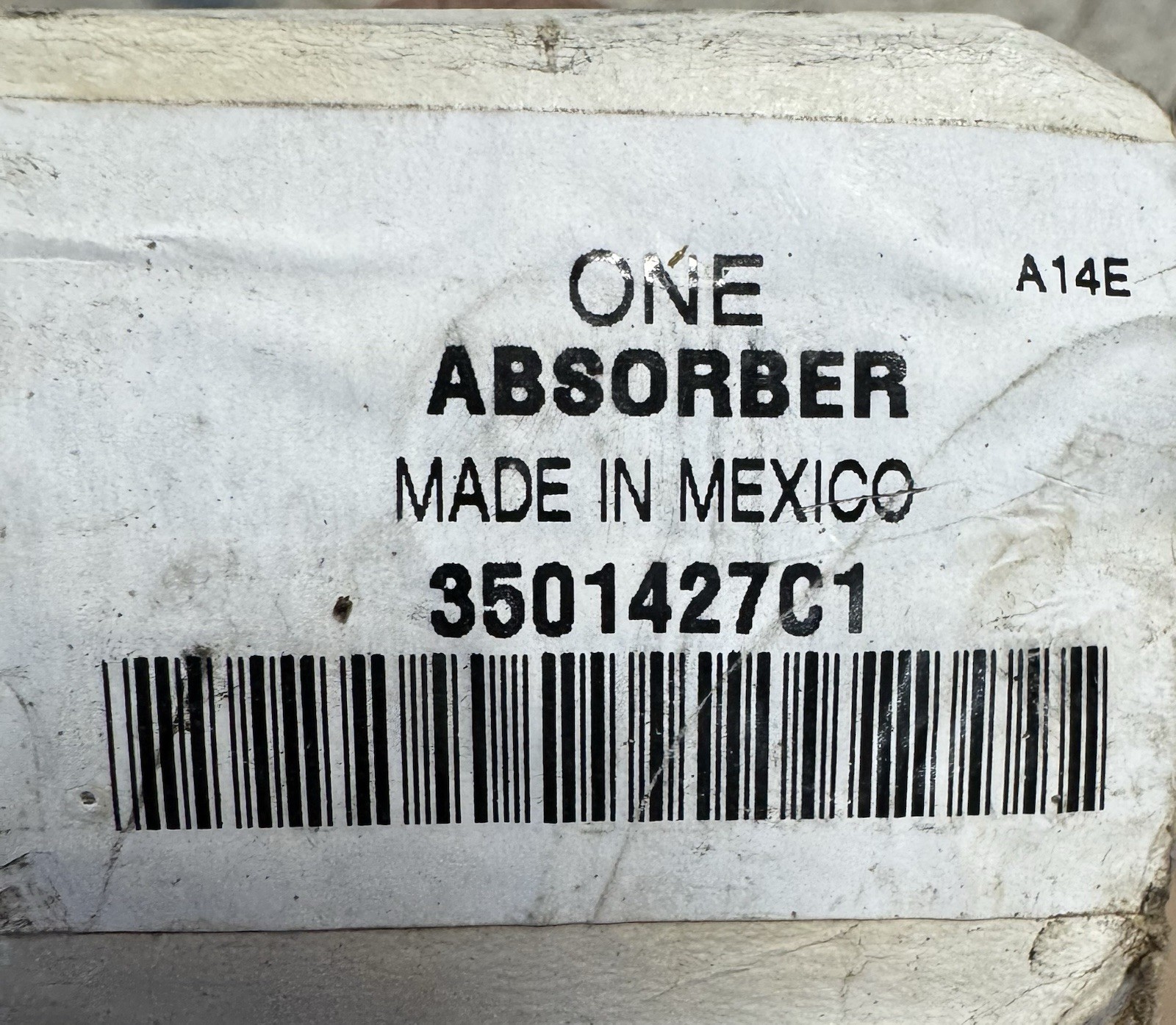 GENUINE OEM INTERNATIONAL NAVISTAR 3501427C1 HOOD SHOCK ABSORBER Semi Truck