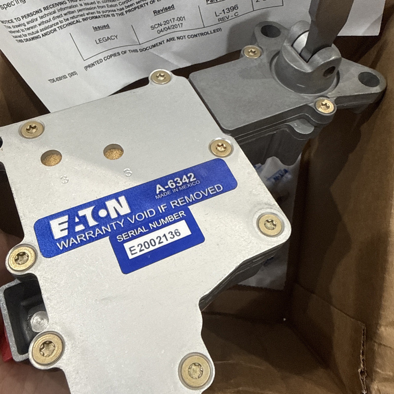 Eaton Fuller Genuine Air Module Assy K3245 OEM A6342 NEW