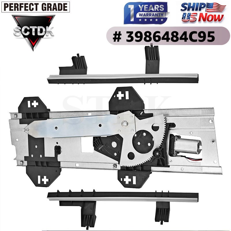 Front Driver Side Heavy Duty Window Regulator 3986484C95 for International Truck