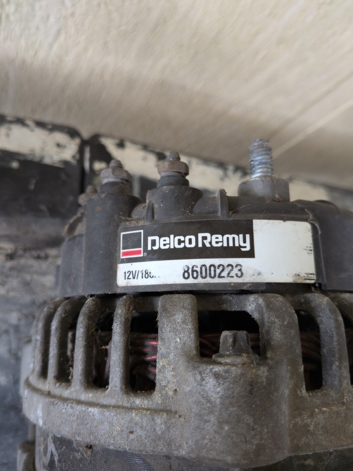 Genuine Delco Remy 8600223 Alternator 258SI 180Amp