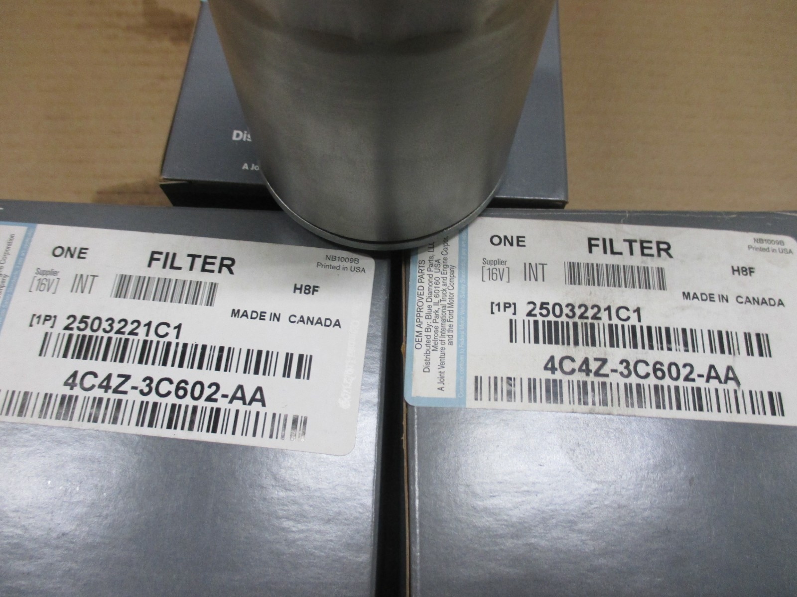 INTERNATIONAL2503221C1 HYDRAULIC POWER STEERING FILTER LOT OF 3 NEW