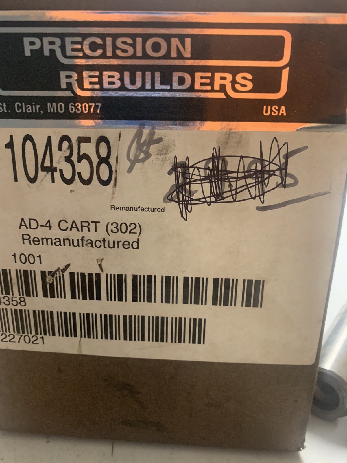 Air Dryer Filter Cartridge AD-4 104358