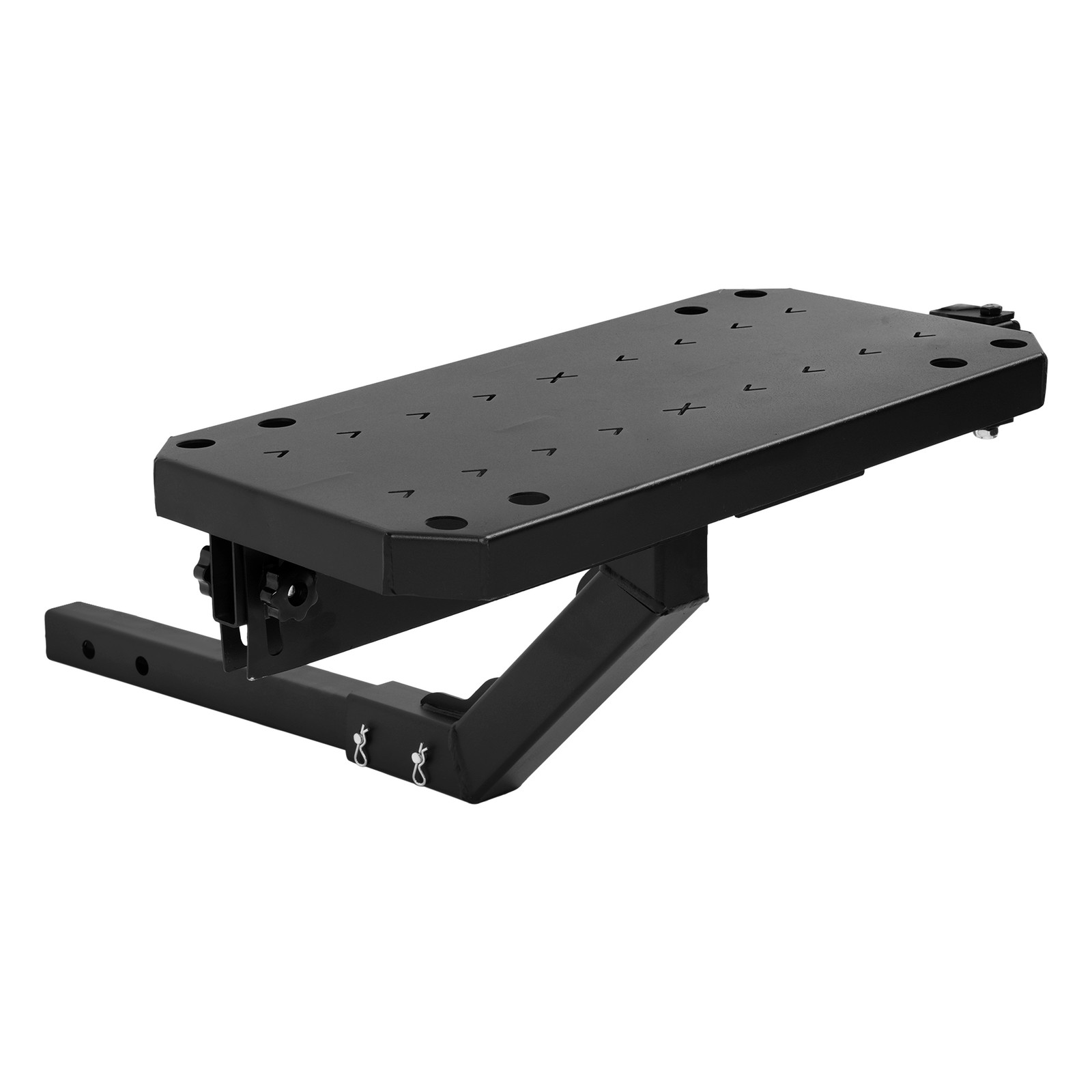 For 2″ Trailer Receiver Universal Hitch Mounted RV Griddle Plate For Grilling