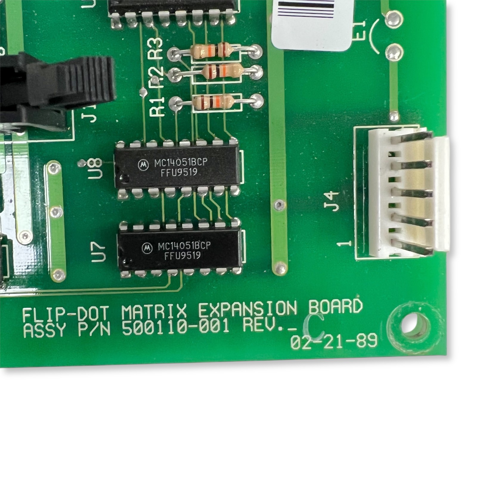 Luminator Mark IV Flip Dot Matrix Expansion Board PCB 500110-001 REV C