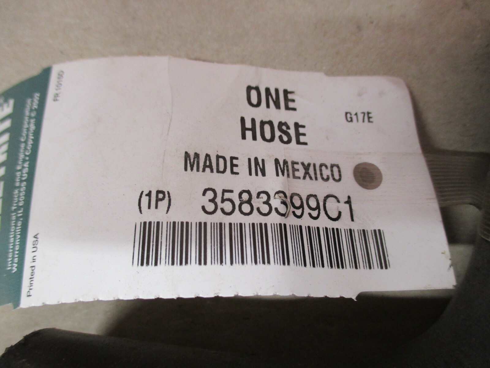 FLEETRITE 353399C1 INTERNATIONAL TRUCK PARTS DT466 NOS