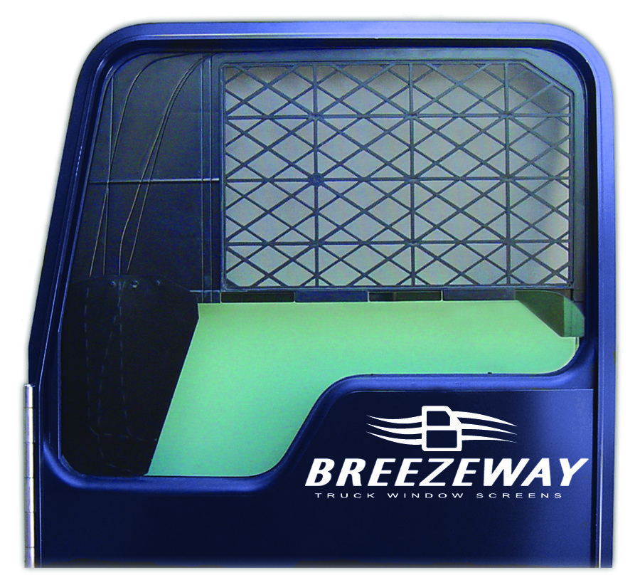 #2 Breezeway Screen Truck Window Screen, Set of 2 (Save Fuel) GREEN as it gets.
