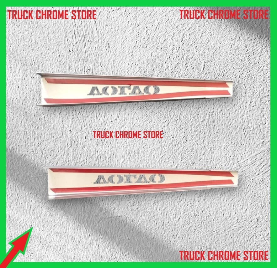 VOLVO FH4 Chrome Wiper Arm Blade Cover 2 Pieces. (Right Hand Drive) UK.
