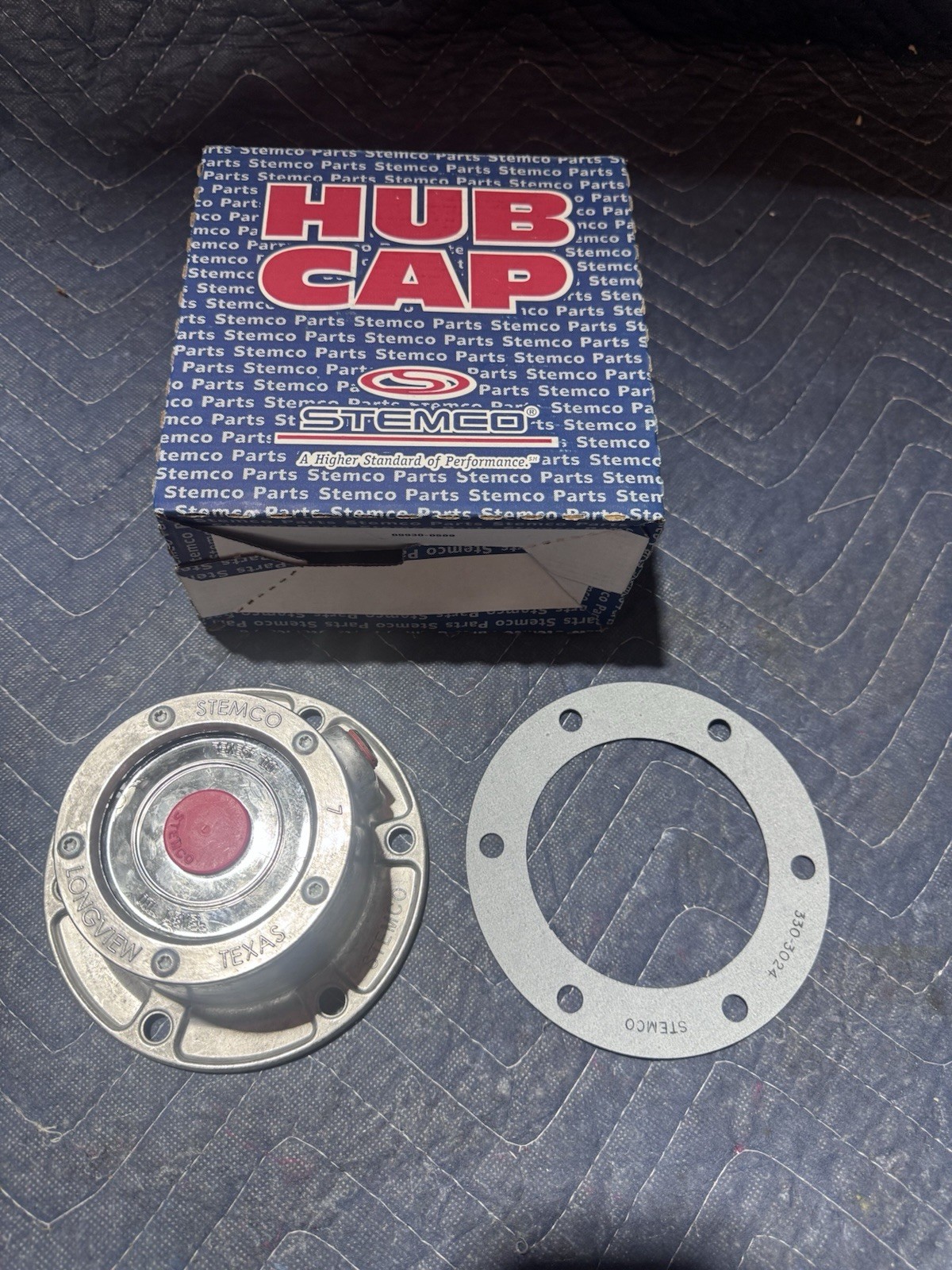 Stemco 6-Hole Hub Cap 343-4308