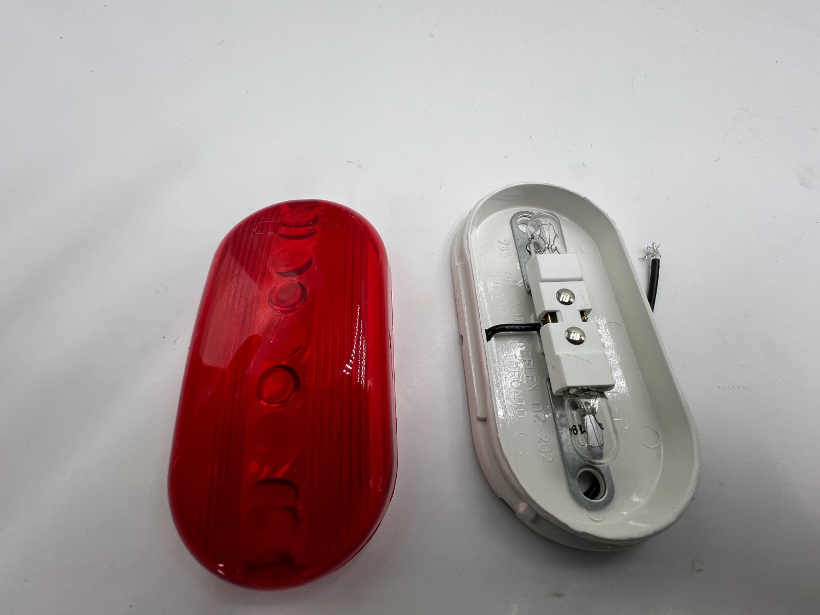 (QTY 5) OEM Truck Lite 1259 Signal Stat Marker Clearance Light , Hardwired