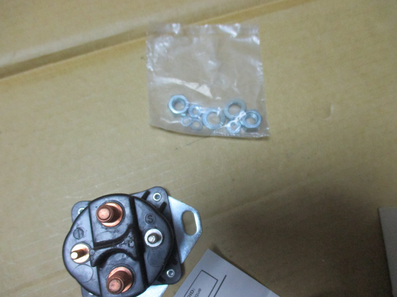 15-436 AMETEK SOLENOID W/SUPPRESSION DIODE 12V PRESTOLITE SWITCH TRUCK PARTS NEW