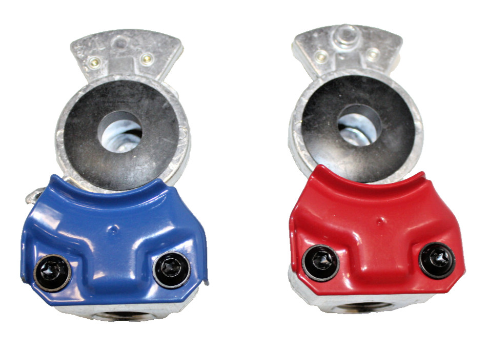 Velvac 035045, 035042 Glad Hand Set(Blue& Red) , Aluminum OEM