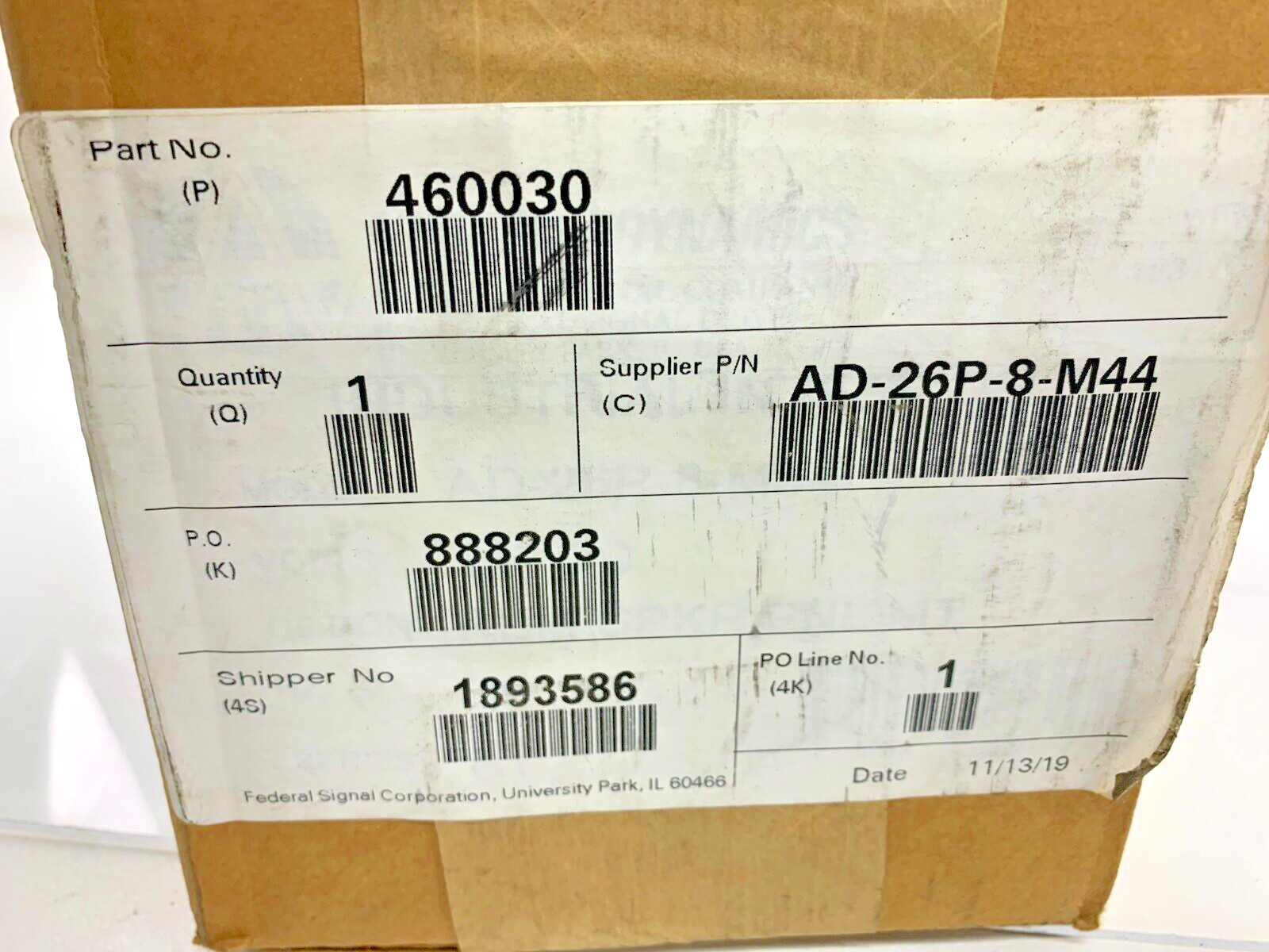 Atkinson Dynamics AD-26P-8-M44 Panel Mount Intercom 12v