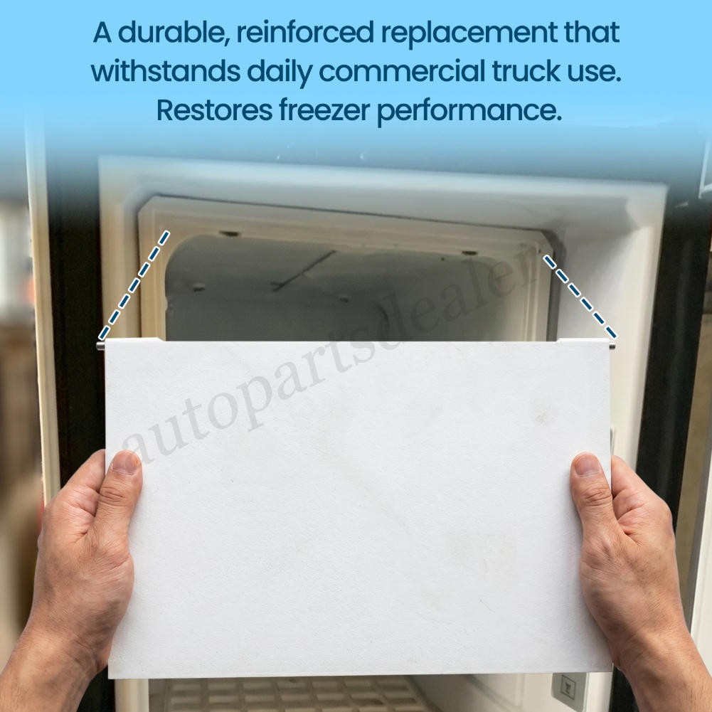 For Volvo 860 Reinforced Replacement Freezer Door, Metal Hinges & Bottom Magnets