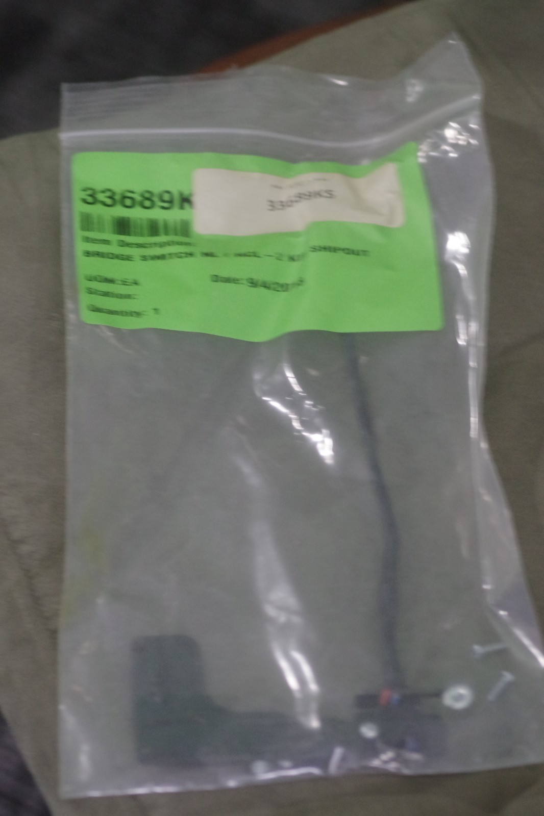 BRAUN BRIDGE SWITCH NL / NCL-2 KIT, BRAUN LIFT 33689KS NEW IN PACKAGE!