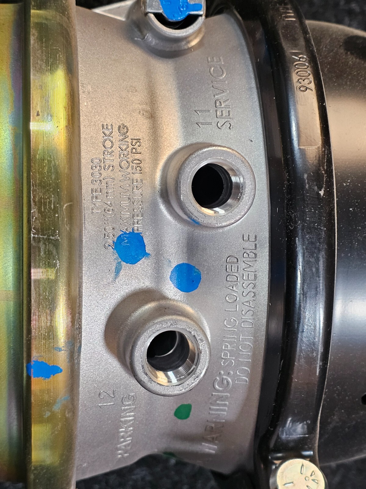 Alliance 30/30 Combination Short Stroke Brake Chamber with Clevis | N42A 23030CD