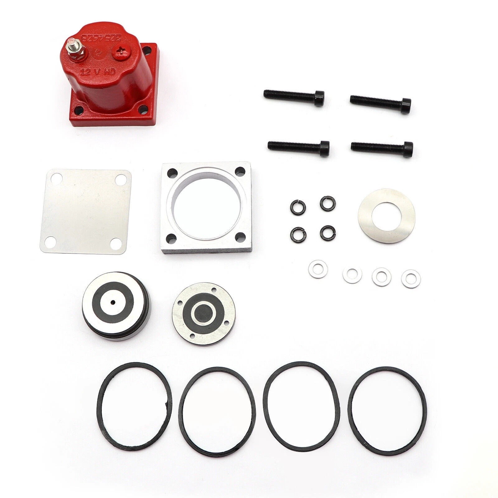 Fuel Shutoff Valve Set Fits for Cummins N14 180204 209940 3054608 Solenoid New