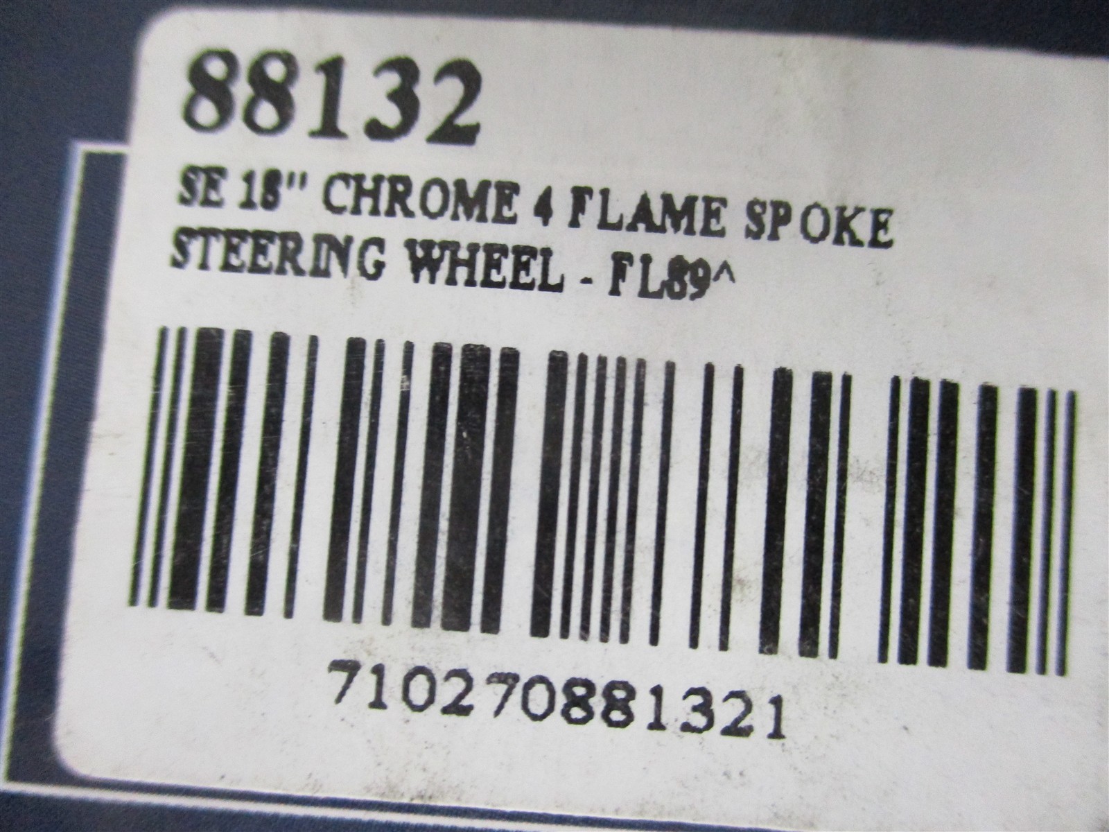 88132 NEW UNITED PACIFIC 18″ CHROME BOSS STEERING WHEEL FOR FREIGHTLINER 4-SPOKE