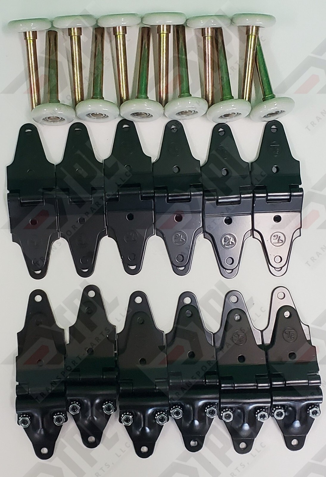 36 pack Whiting Overhead Door Repair Kit End Center Hinges 2″ Rollers todco