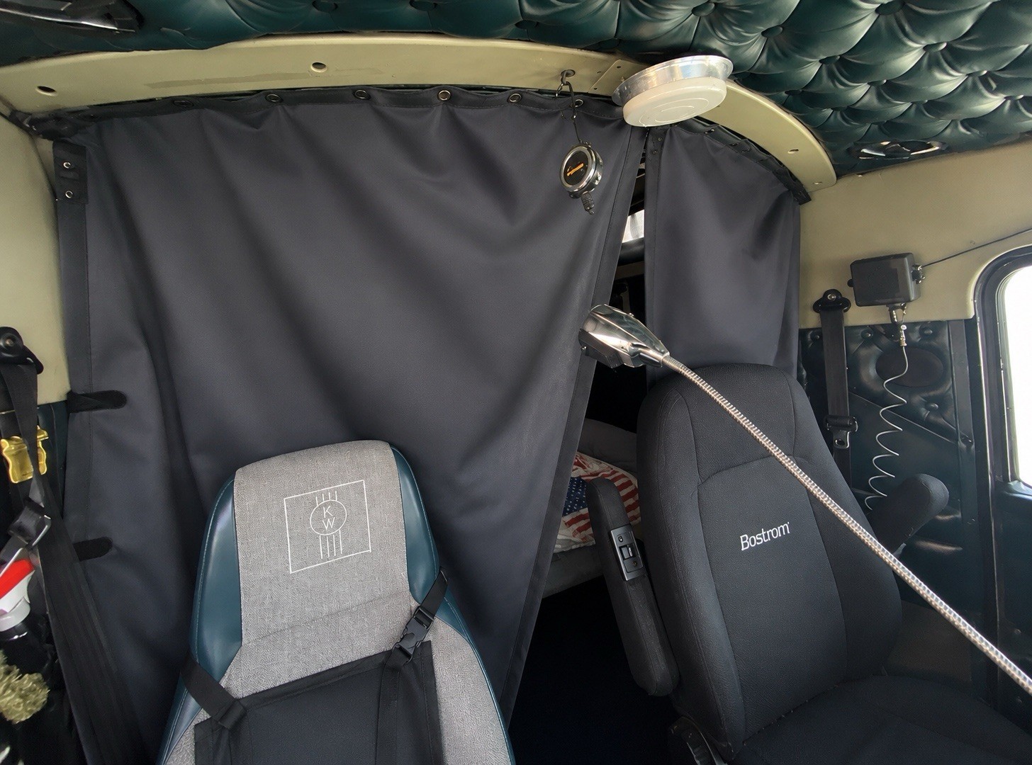 Kenworth W900 T600 Sleeper Interior Curtains. New. Interior Curtains