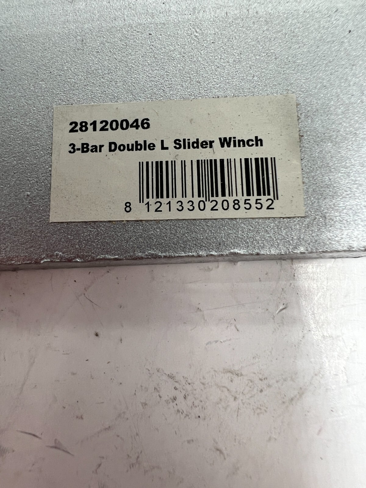 Doleco 28120046 3-Bar Double L Slider Winch WLL 5500LBS 2500kgs China