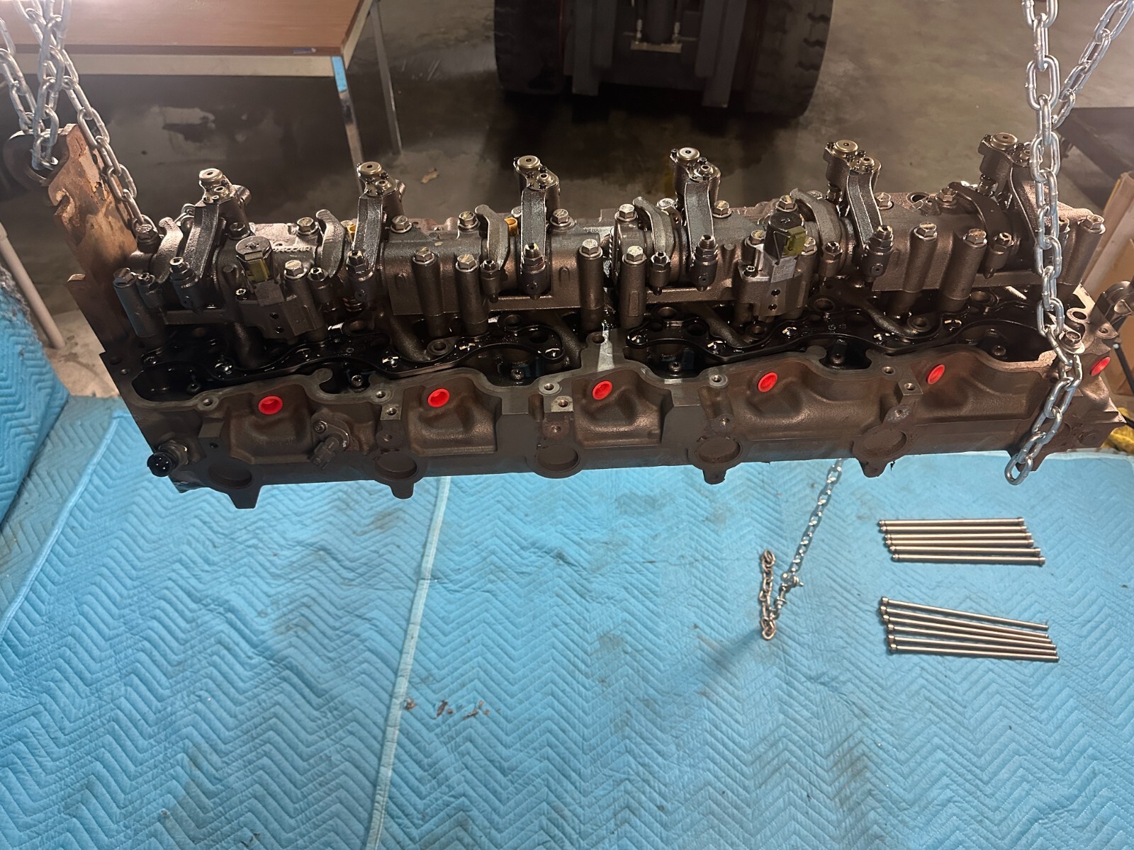 Peterbilt 579 Paccar MX13 Engine Cylinder Head Assembly 2019 OEM
