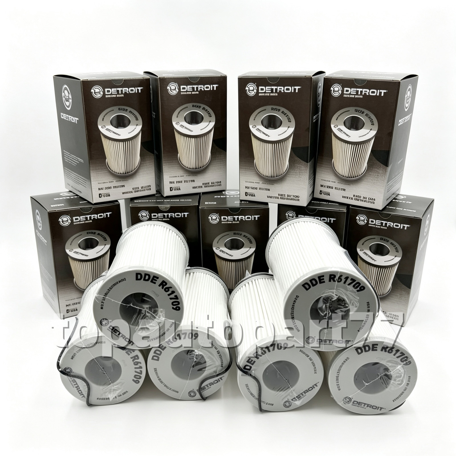 Brand New 6PCS R61709 Detroit DDE-R61709 Fuel Water Separator Filter
