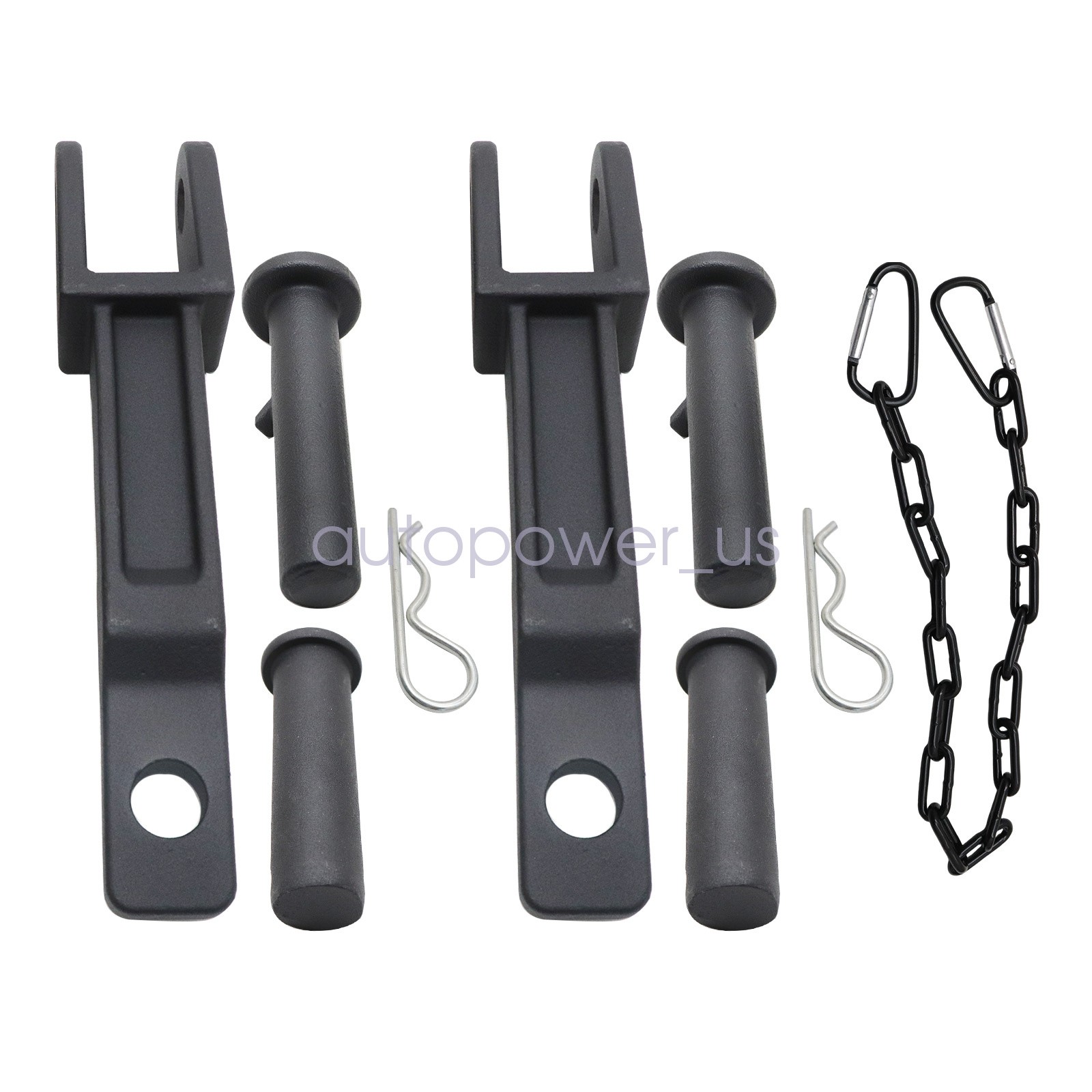 2 Sets Tow Hook Fit Kenworth Peterbilt With Pull Pins/Frame Pins A20-6014