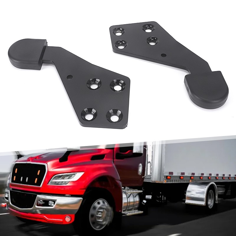 Pair LH+RH HLK2733L HLK2733R Hood Guide Poly For Select International Trucks