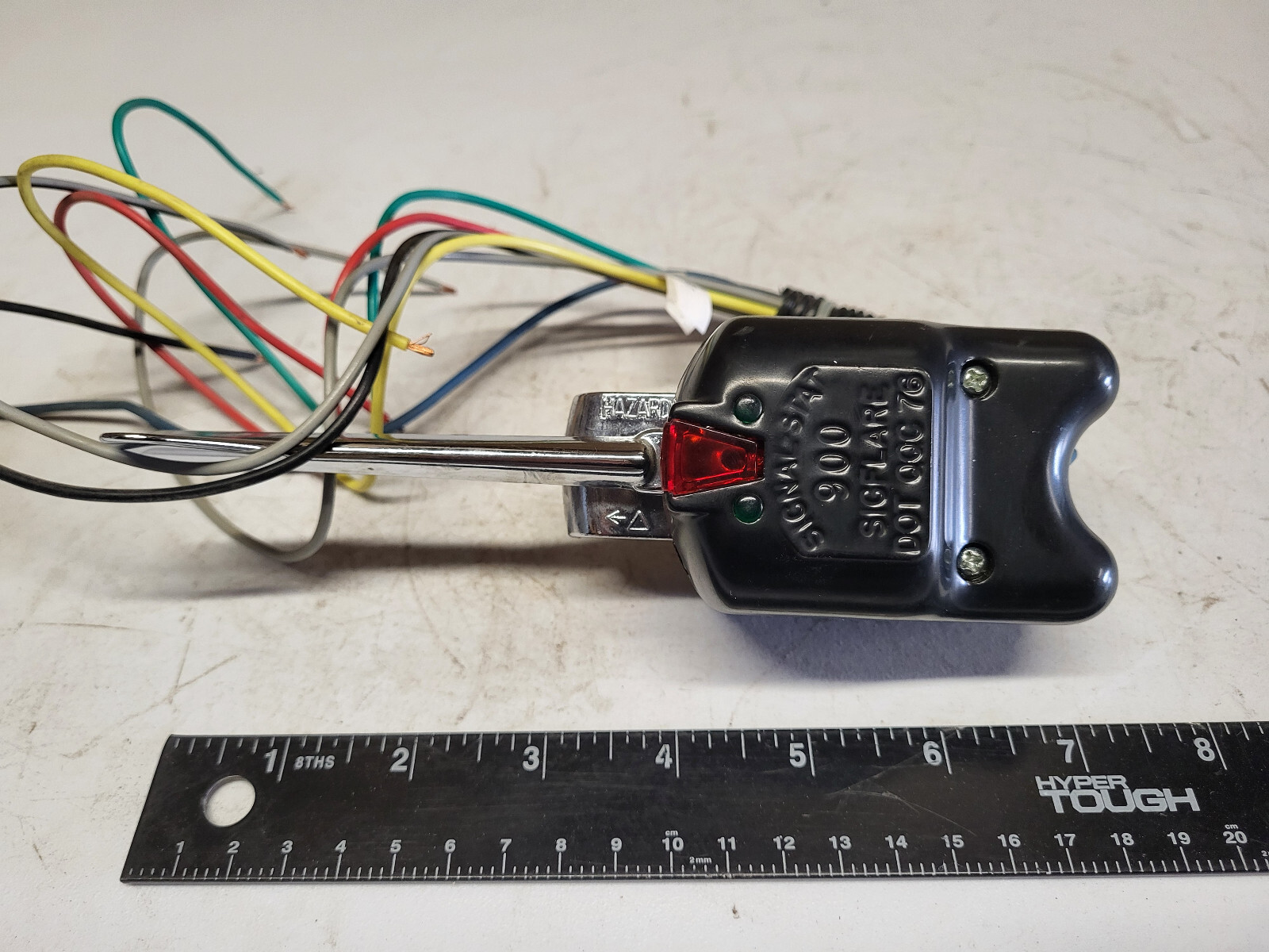 Black Polycarbonate 7 Wire Harness Turn Signal Switch Truck-Lite 900 Sigflare