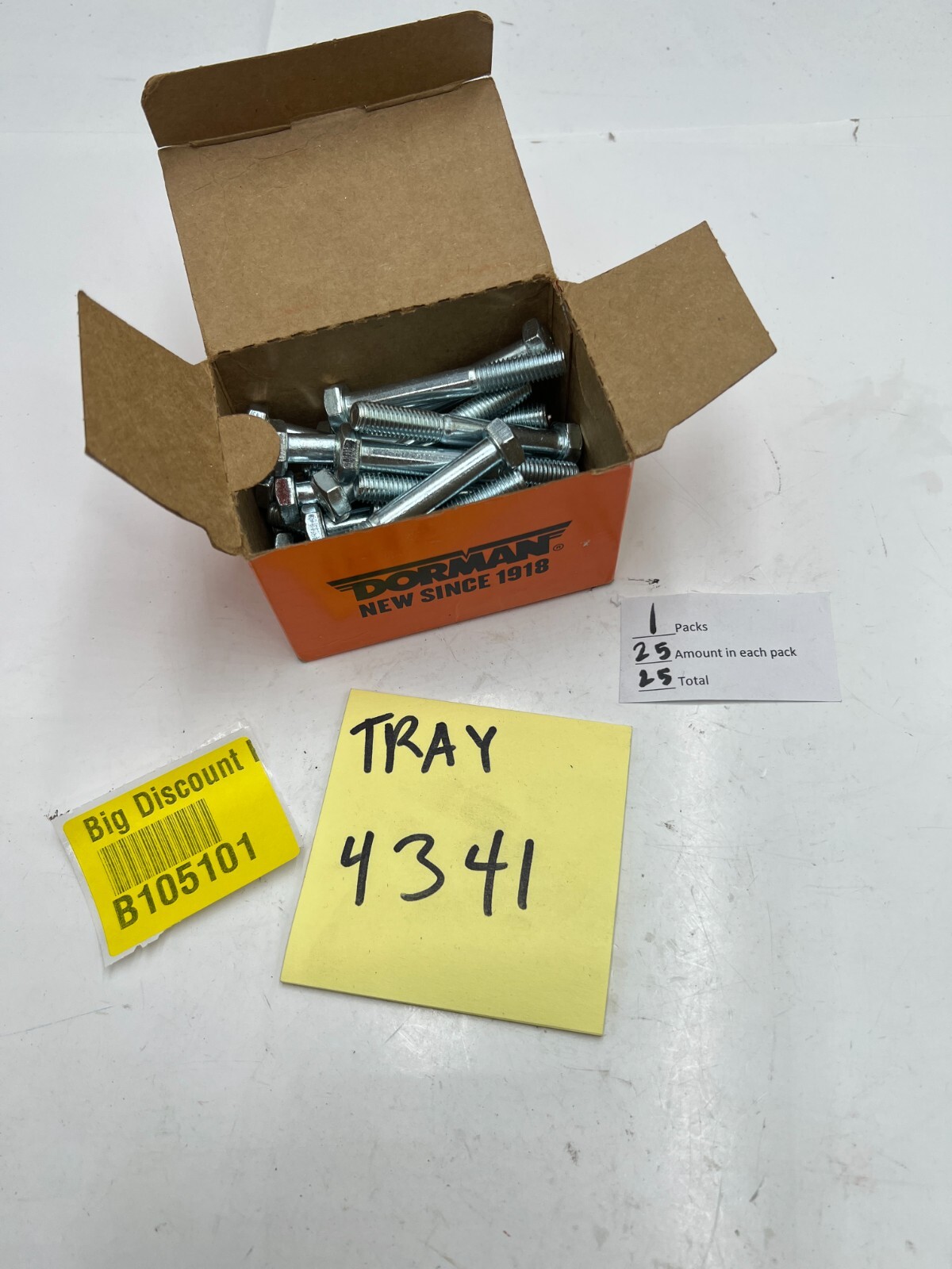 (Pack of 25) Dorman 2801-115 Cap Screw Hex Head Class 8.8 M8 1.25 X 60mm
