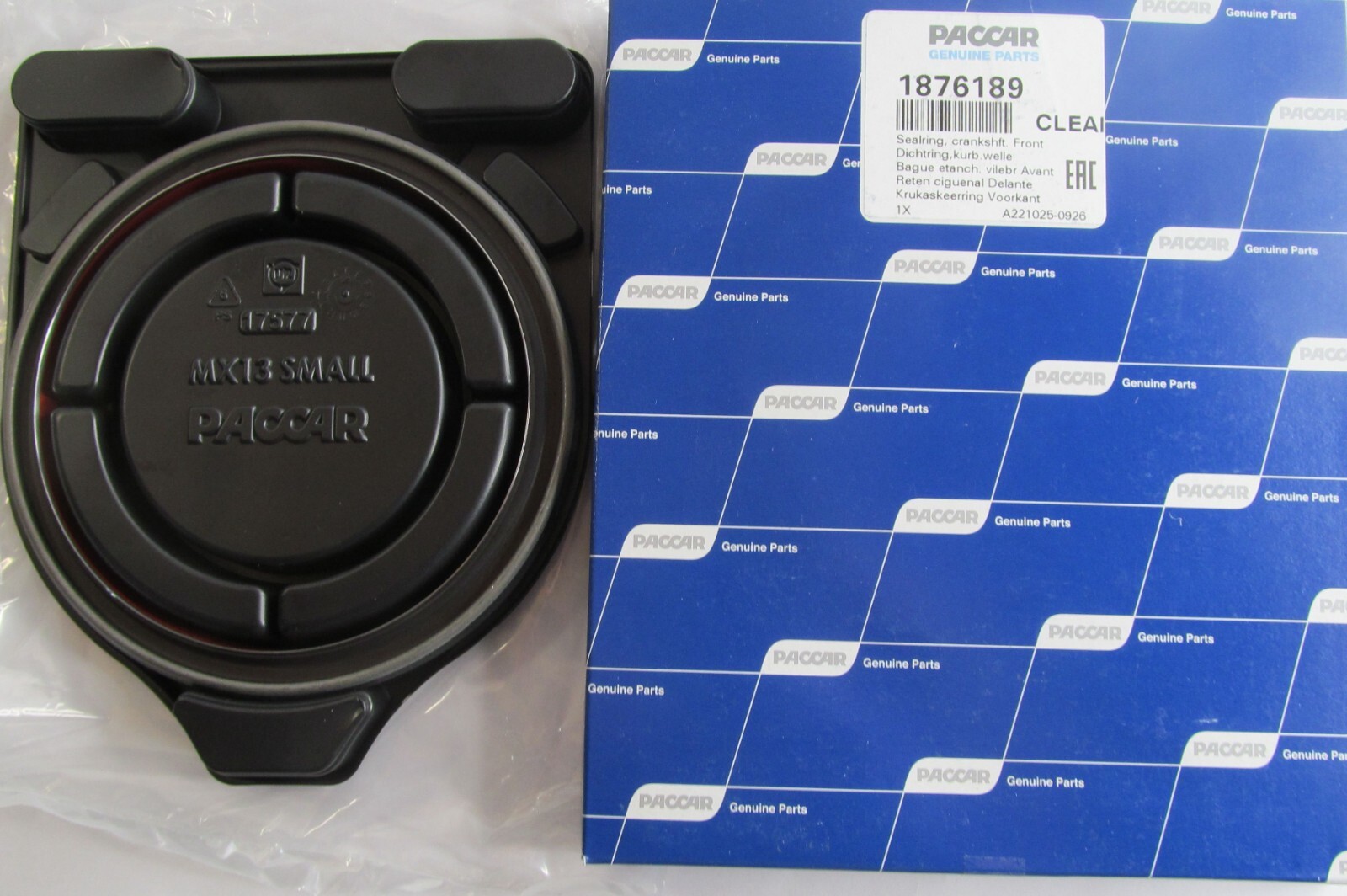 GENUINE PACCAR 1876189 MX13 FRONT CRANKSHAFT SEAL RING OEM KENWORTH/ PETERBILT