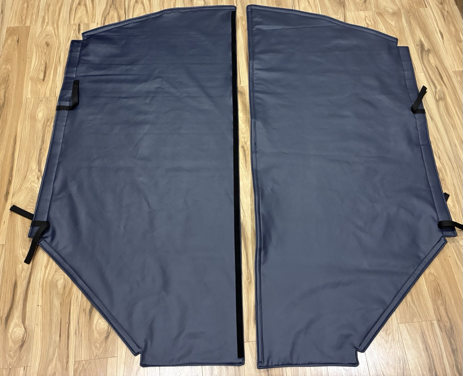 Kenworth W900 T600 Sleeper Interior Curtains. New. Interior Curtains Dark Blue