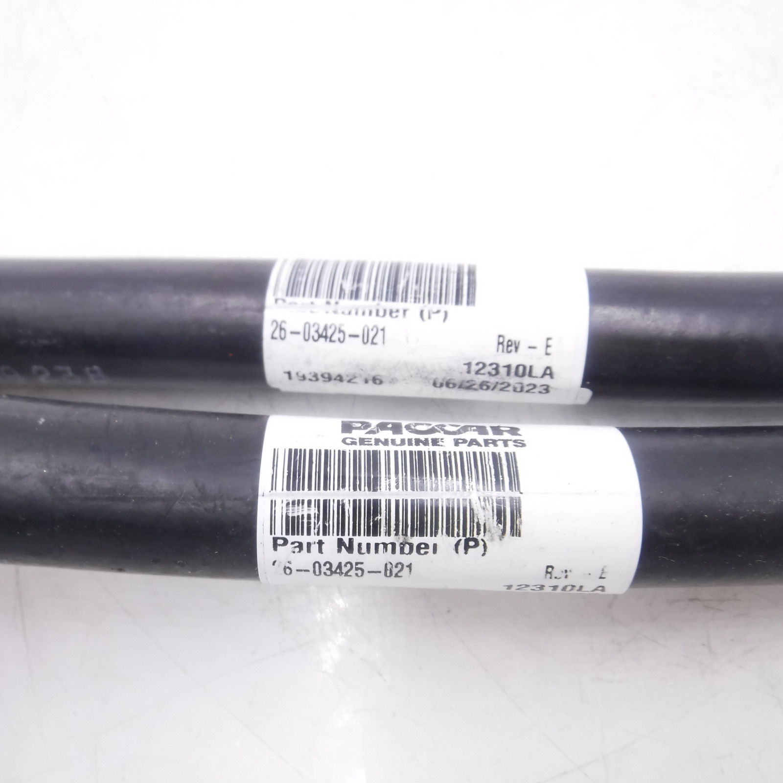 2 Pack OEM Paccar Dynacraft 26-03425-021 Hose Assy Air Brake #8×21″ 1/2″ SP
