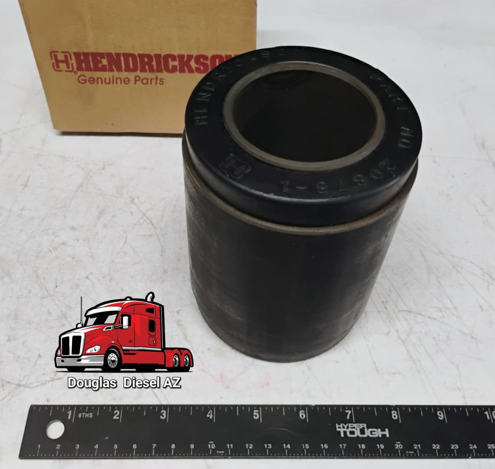 Genuine Hendrickson Rubber End Bushing. PAI # 750013. Ref. # 29878-1 29878-001L