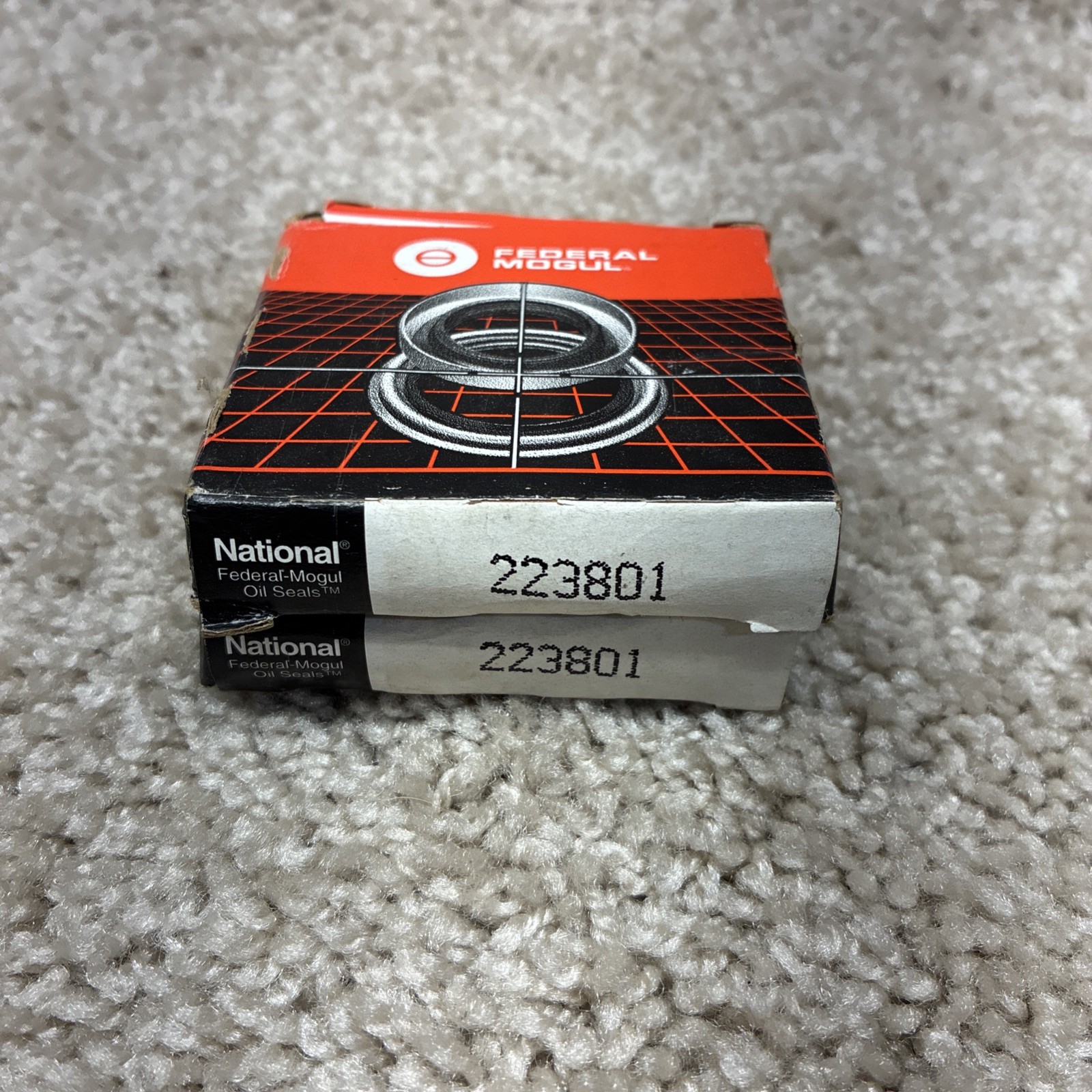 National Federal Mogul 223801 Seal New Old Stock Lot Of 2