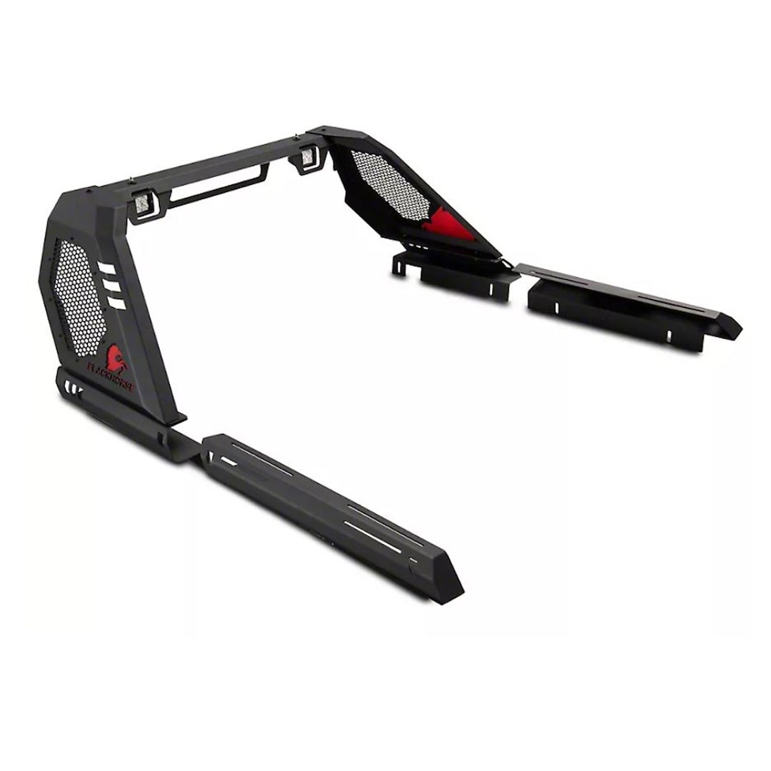Black Horse Off Road Black Horse Vigor Roll Bar With Led Cube Light